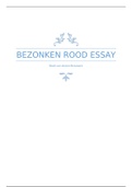 Essay over Bezonken Rood van Jeroen Brouwers&lpar;geen boekverslag&excl;&rpar;&lpar;cijfer&colon; 8&comma;3&rpar;