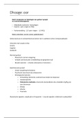 Samenvatting  anatomie en fysiologie van gehoororgaan  (D012259A)
