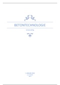 Samenvatting  Betontechnologie (E711055)