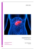 Samenvatting hoofdstuk 7: Pancreasziekten