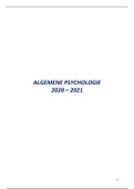 Toegepaste psychologie: Algemene psychologie 