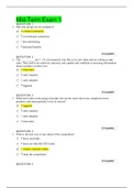 MARKETING Mid_Term_Exam_1 Questions and Answers test