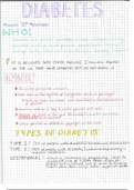 Diabetes overview