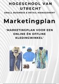 Voorbeeld scriptie geslaagd marketingstrategie online en offline Hogeschool Utrecht  2020