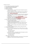 OB nursing exam 1 review sheet
