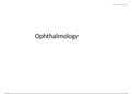 Ophthalmology notes