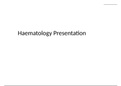 haematology notes - complete for finals