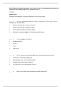 NSG 4074 (South University), Transcultural Health Care, All Correct Test Prep Questions and Answers with Explanations (latest Update), 100% Correct, Download to Score A
