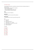 Grade 12 IEB Physical Sciences - Quantitative Chemistry Notes (Chemistry Section A)
