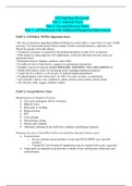 ATI Nutrition Proctored Focused Review (2020) |ATI Nutrition Proctored Part 1: General Notes Part 2: Focused Review Notes Part 3: ATI Rational with Additional/Supported Information