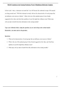 NR103 Transition to the Nursing Profession: Week 5 Mindfulness Reflection Template