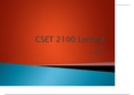 CSET 2100 Lecture 14: Graphics(GPU) RAID.