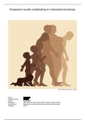 Essay Analyseren sociale ontwikkeling en individuele levensloop  Ontwikkelingspsychologie, ISBN: 9789043036955