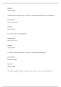 ENGL 216 Quiz 2, Questions and Answers(100% correct) A Graded
