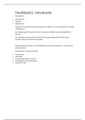 Samenvatting Management en organisatie (Rorrink en öztürk) (volledige boek-10 hoofdstukken