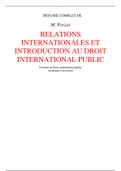 M. Prezas - RELATIONS INTERNATIONALES ET INTRODUCTION AU DROIT INTERNATIONAL PUBLIC