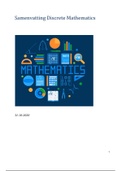 Discrete Mathematics 3e/4e jaar samenvatting