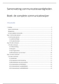 samenvatting communicatievaardigheden: volledig boek
