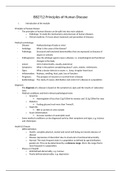 Lecture notes Biomedical Sciences (BSc) BB2712 Principles of Human Disease 