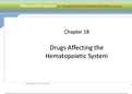NR 566 / NR566 Advanced Pharmacology Care of the Family Week 5 Notes Chapters 18, 27 | Highly Rated | Latest 2020 / 2021 | Chamberlain College