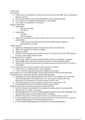 Lecture Notes and Study Guides MCB 150 Unit 3