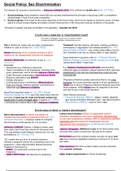Summary  GDL EU - Sex Discrimination 