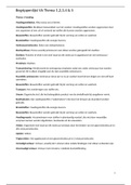 Begrippenlijst Biologie voor Jou V6 Thema 1 t/m 5