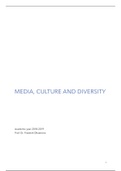 Media, Culture and Diversity - Summary 