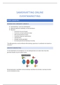 Samenvatting Online Event Marketing