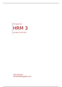 HRM 3 Samenvatting (versie 1)