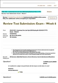 CRJS 1001-11, Contemp Crim Just Syst; Exam - Week 6 Final 30/30 Correct (Winter 2020)