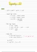 Class notes Trigonometry 3.3 Pure Mathematics 3 (P3) 