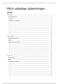 Hogeschool Utrecht Jaar 1 Praktijktoetsen A&period;B en C   Pitch D