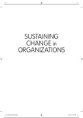 MGMT 591 SUSTAINING CHANGE in ORGANIZATIONS GRADED A VERIFIED 