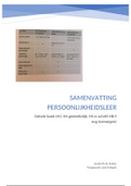 Samenvatting Het palet van de psychologie, ISBN: 9789046900109  Het Palet Van De Psychologie/ Persoonlijkheidsleer