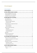 Financieel Management | het verhaal achter de cijfers | Kees van Alphen Arco Verolme | samenvatting H1 t/m H11 | ISBN: 9789024428380 