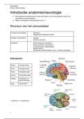 Samenvatting: Introductie anatomie_neurologie