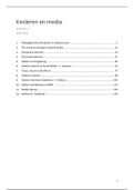 Samenvatting Kinderen en Media