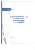 Organisatiekunde 2 Future proof management project - tweede jaar periode 2 