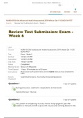 NURS-6512N-34 Test Prep Week 6 /Questions And Answers 2021