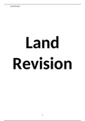 Detailed Land Law Revision Summary 47pg
