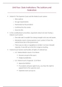 Class notes The Government of the United States (POS 2041) 
