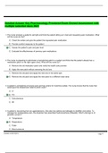Detailed Answer Key Pharmacology Proctored Exam Cloned Assessment with multiple selection docs 2021 