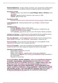 Full exam study guide for history 102 final.