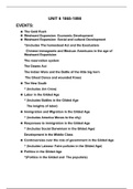 AP U&period;S&period; History Exam Study Guide&comma; And American Pageant Answers&period; &lpar;Unit 6&rpar;