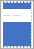 IOS2601 & PVL1501 Complete Exam Bundle