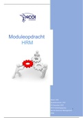 Moduleopdracht HRM nieuwe versie&excl; Cijfer 9