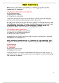 NURSING 220 HESI Maternity 2&sol; HESI Maternity 2 QUESTIONS AND ANSWERS 2020&sol;2021