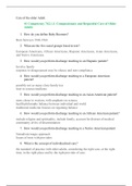 Care of the older Adult study guide OBjectives