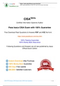   Isaca CISA Practice Test, CISA Exam Dumps 2020 Update